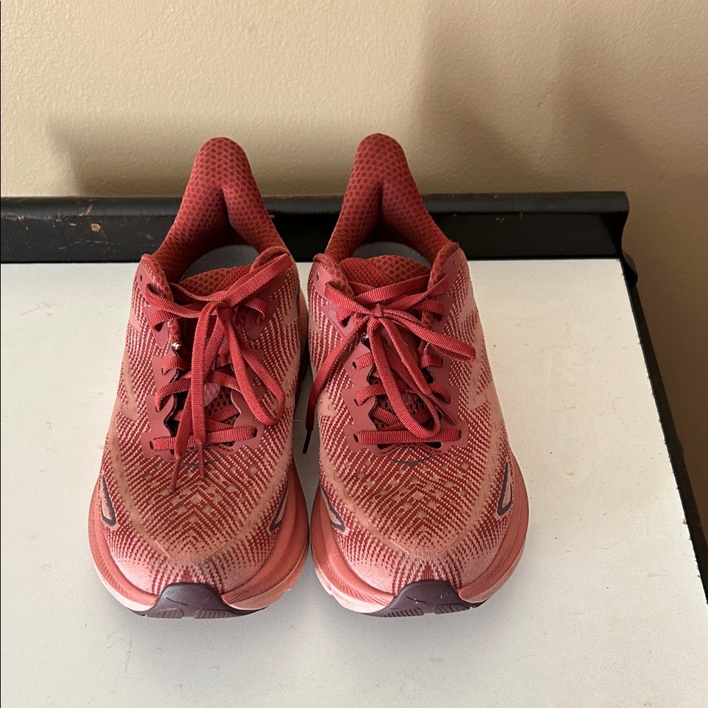 Hoka One One Women's Athletic Shoes in Red